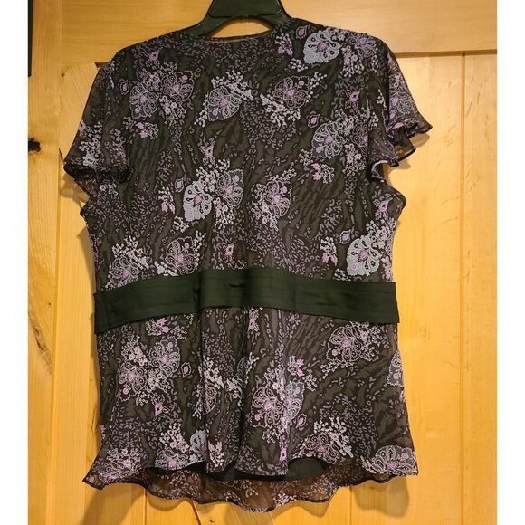 New! Lot of 2 Lane Bryant Size 18/20 Blouse & Button Y2k Babydoll Whimsigoth - Picture 3 of 16